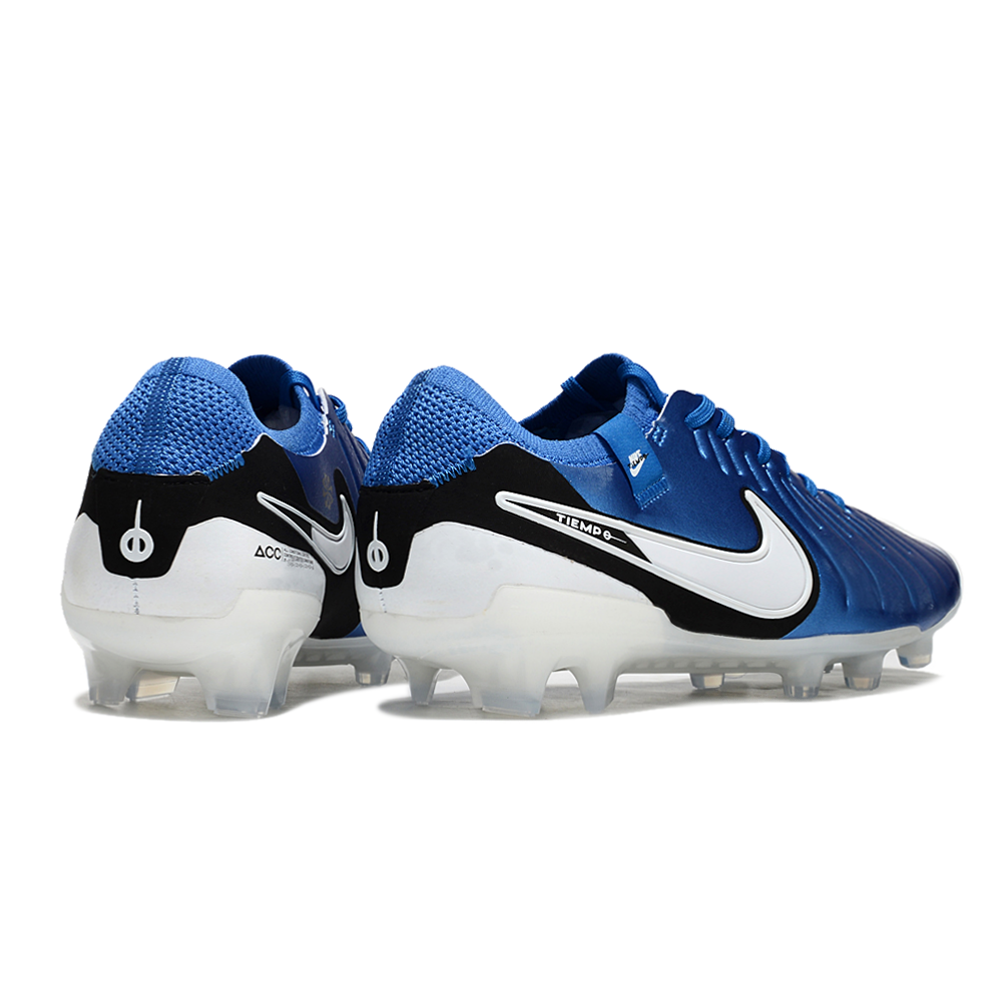 Chuteira Campo Nike Tiempo Legend 10 Elite FG Azul 
