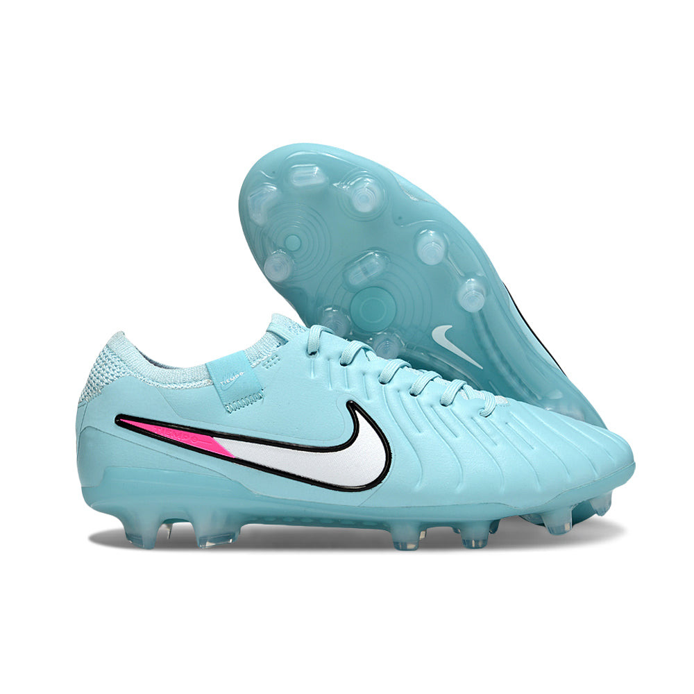 Chuteira Campo Nike Tiempo Legend 10 Elite FG Azul 