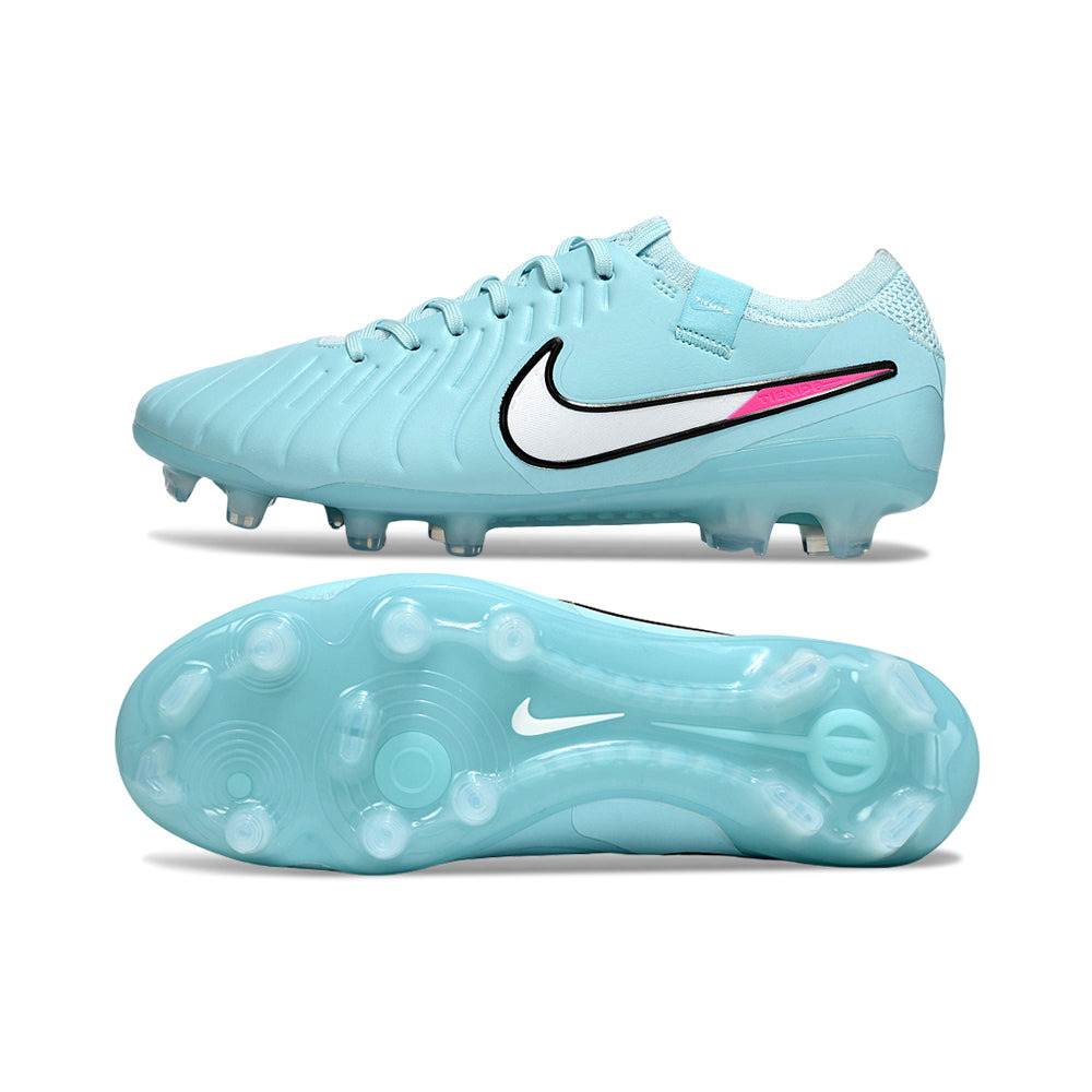 Chuteira Campo Nike Tiempo Legend 10 Elite FG Azul 