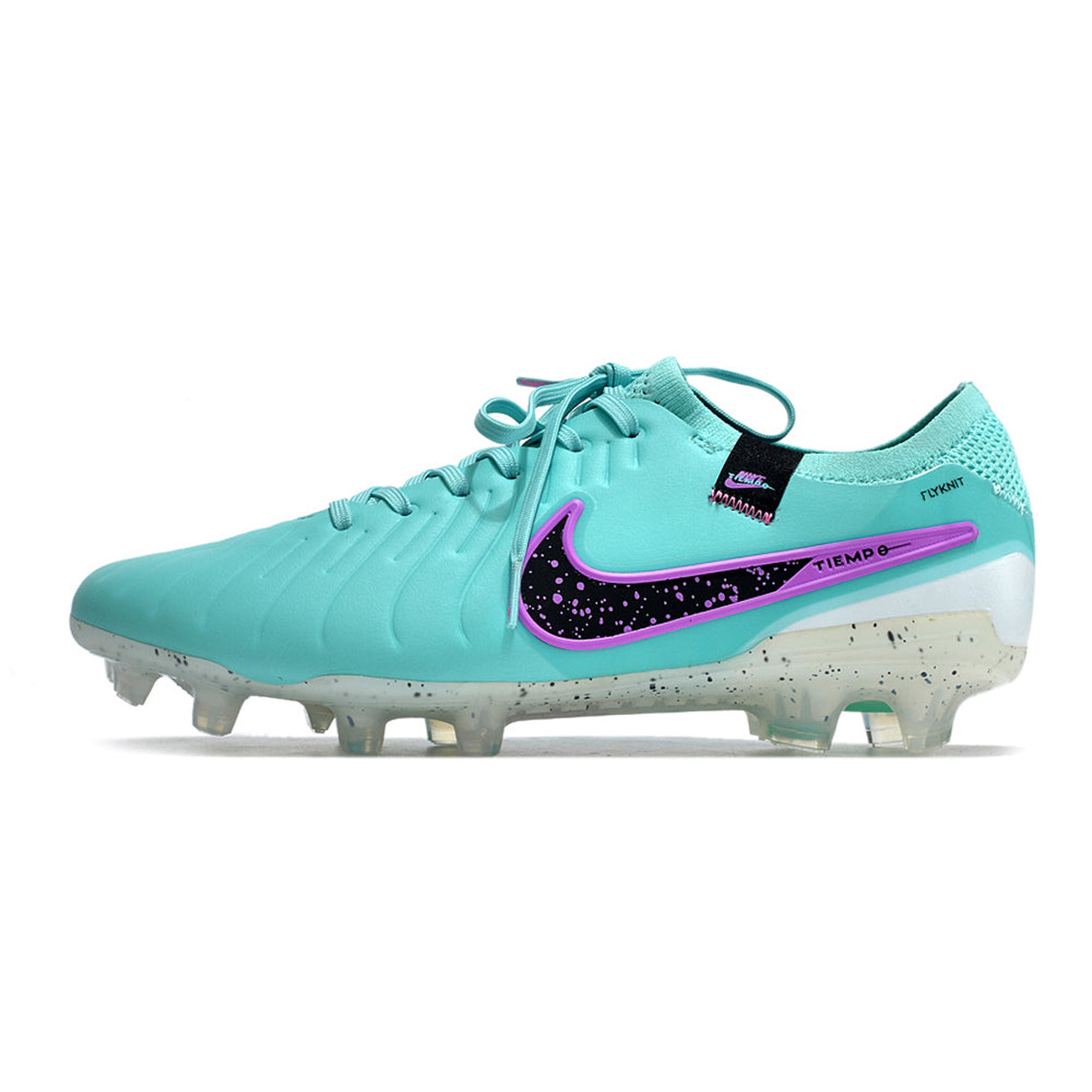 Chuteira Campo Nike Tiempo Legend 10 Elite FG Azul e Roxo