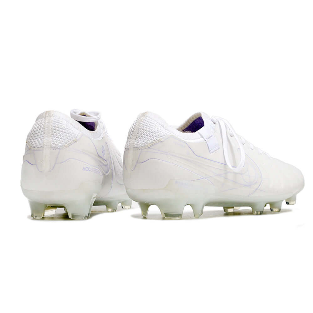 Chuteira Campo Nike Tiempo Legend 10 Elite FG Branca 
