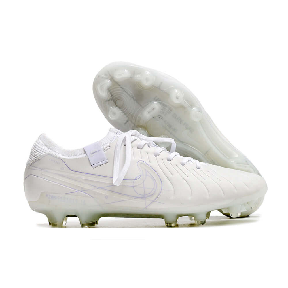 Chuteira Campo Nike Tiempo Legend 10 Elite FG Branca 