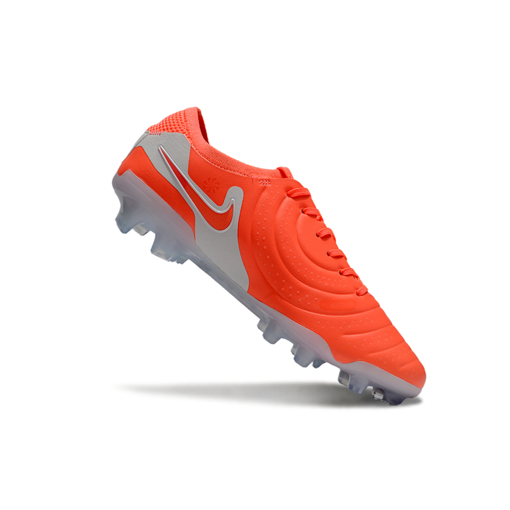 Chuteira Campo Nike Tiempo Legend 10 Elite FG Laranja 