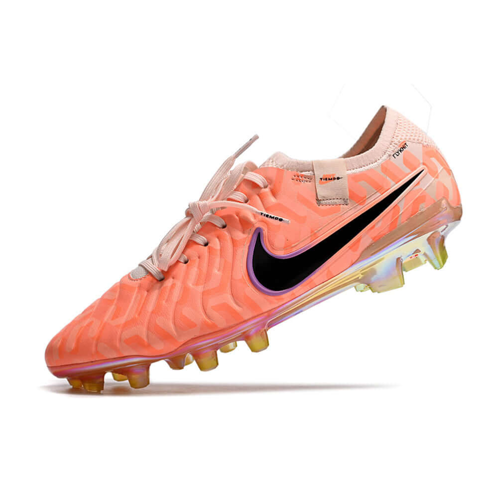 Chuteira Campo Nike Tiempo Legend 10 Elite FG Laranja 