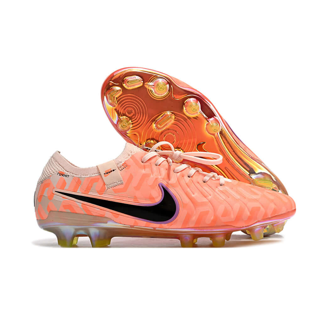 Chuteira Campo Nike Tiempo Legend 10 Elite FG Laranja 
