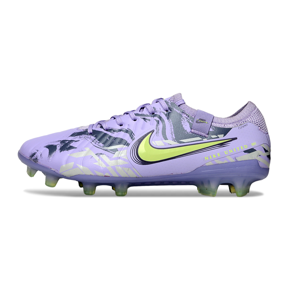 Chuteira Campo Nike Tiempo Legend 10 Elite FG Roxa 