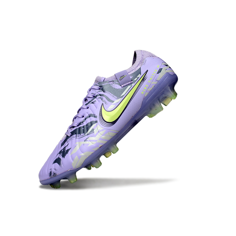 Chuteira Campo Nike Tiempo Legend 10 Elite FG Roxa 