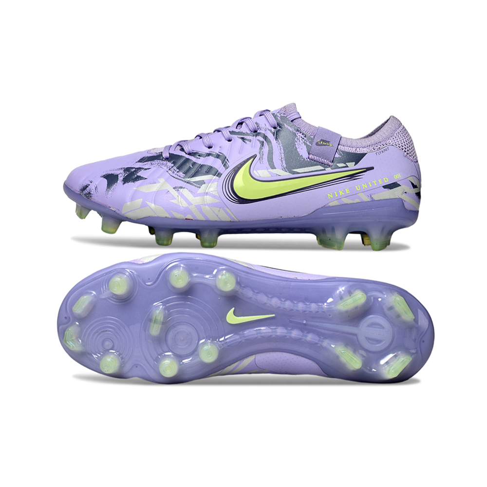 Chuteira Campo Nike Tiempo Legend 10 Elite FG Roxa 