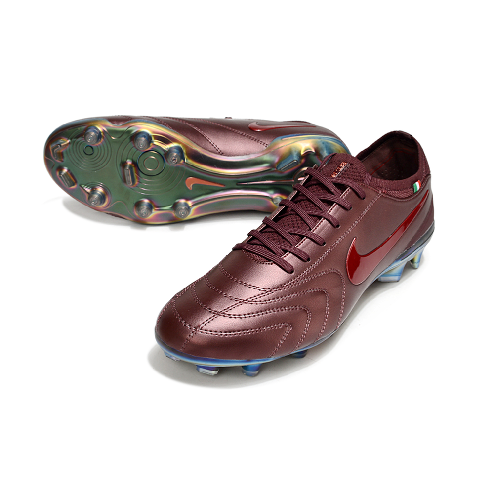 Chuteira Campo Nike Tiempo Legend 10 Elite FG Vinho 