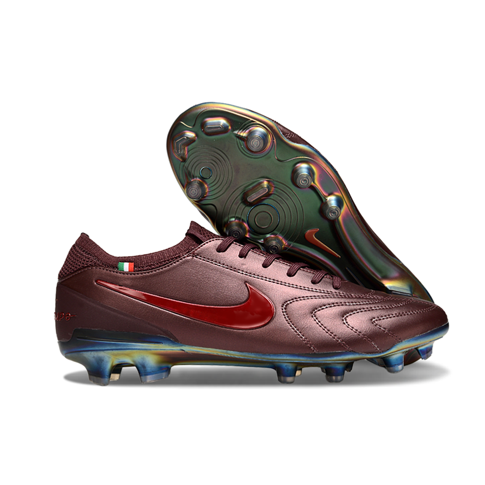 Chuteira Campo Nike Tiempo Legend 10 Elite FG Vinho 