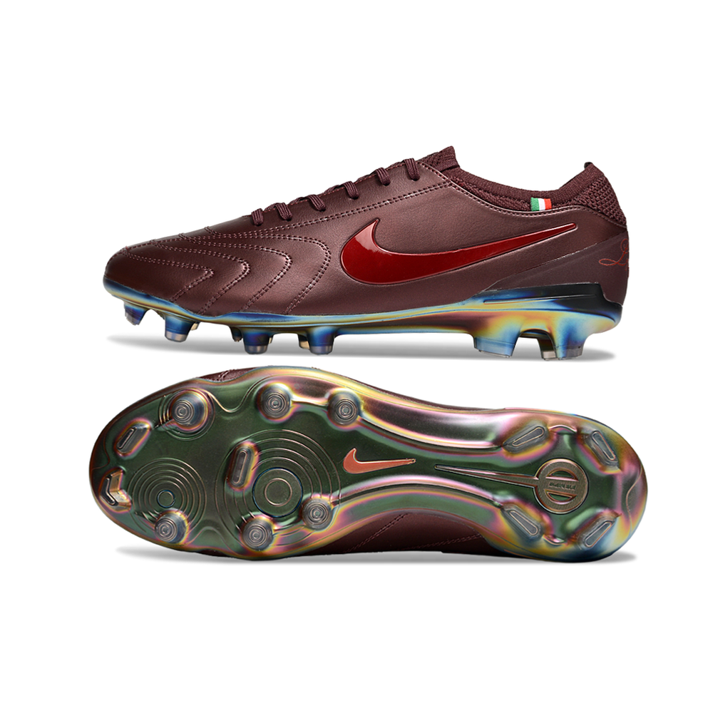 Chuteira Campo Nike Tiempo Legend 10 Elite FG Vinho 