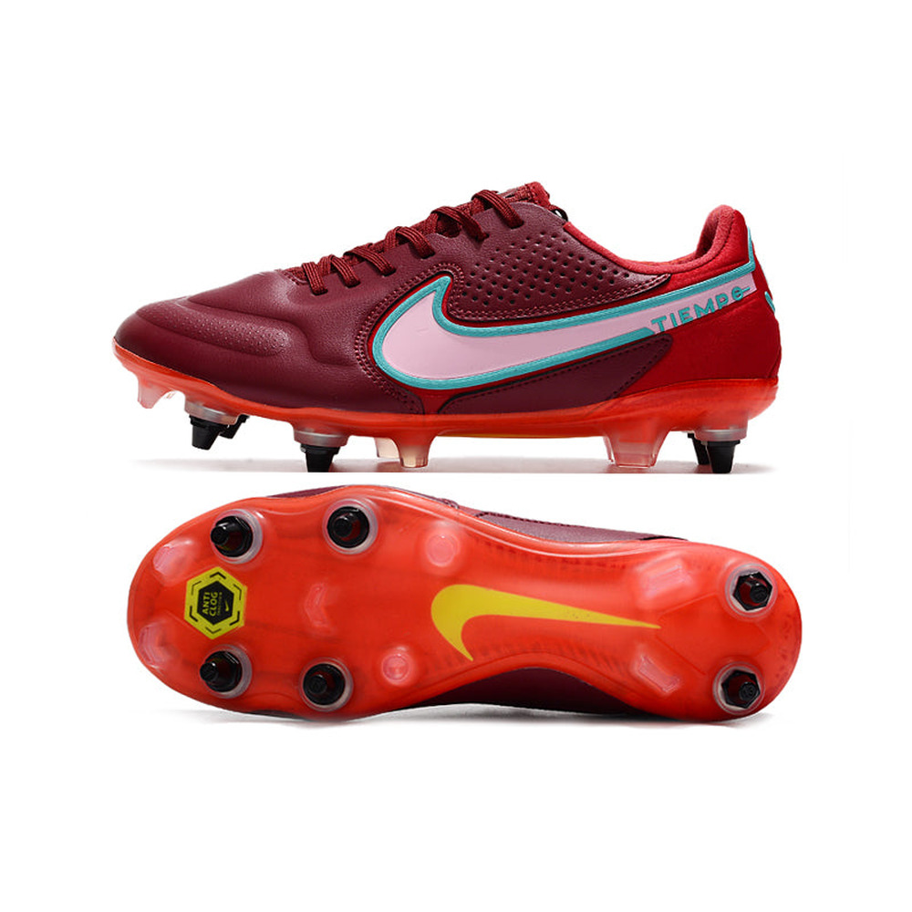 Chuteira Campo Nike Tiempo Legend 9 Elite SG Vermelha 