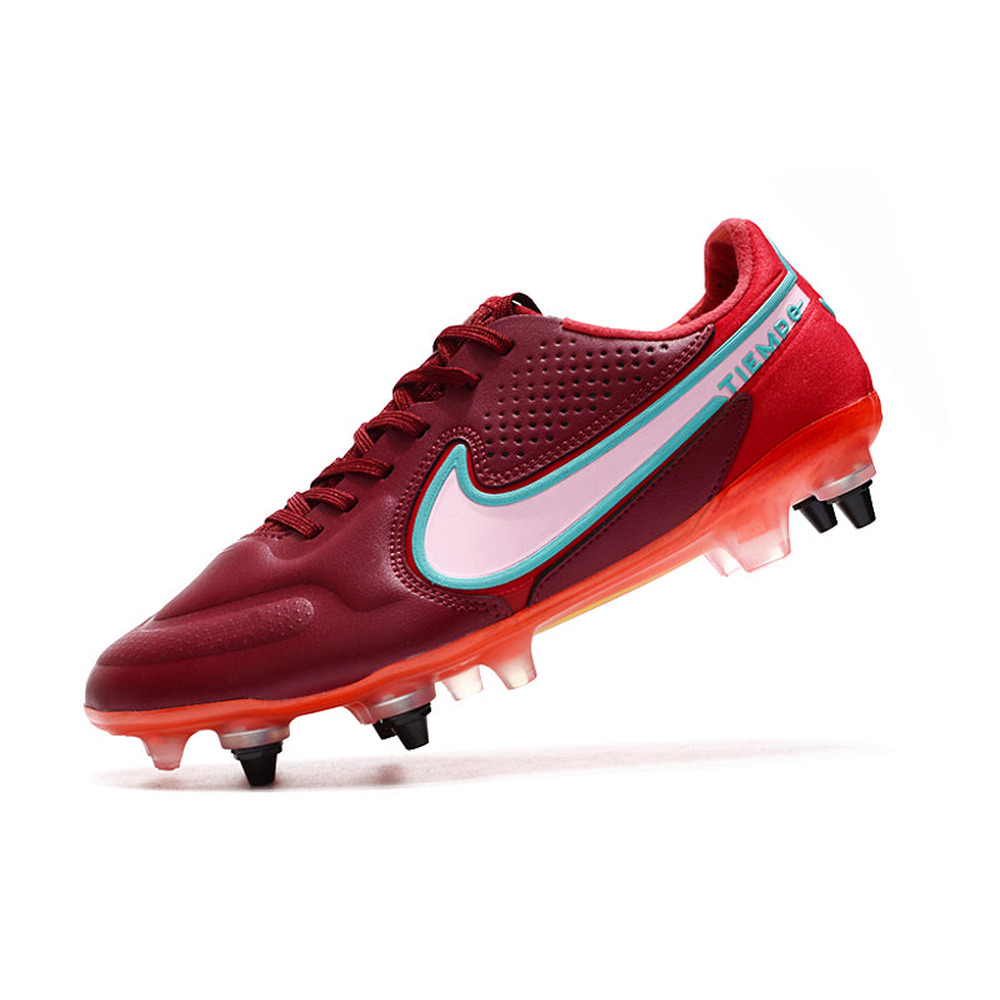 Chuteira Campo Nike Tiempo Legend 9 Elite SG Vermelha 