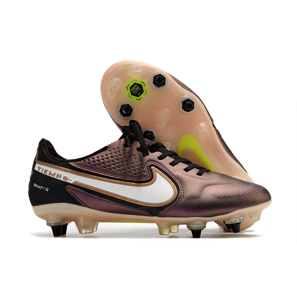 Chuteira Campo Nike Tiempo Legend 9 Elite Trava Mista Cobre 