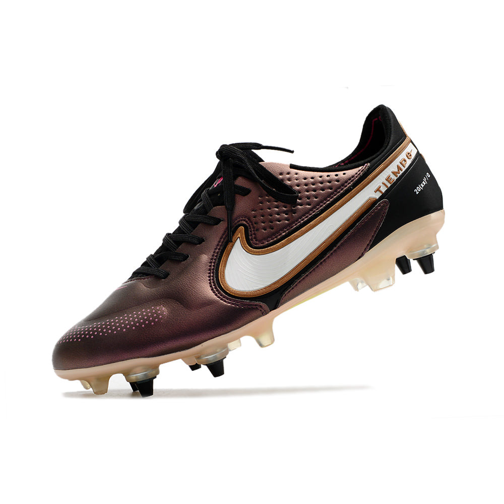 Chuteira Campo Nike Tiempo Legend 9 Elite Trava Mista Cobre 