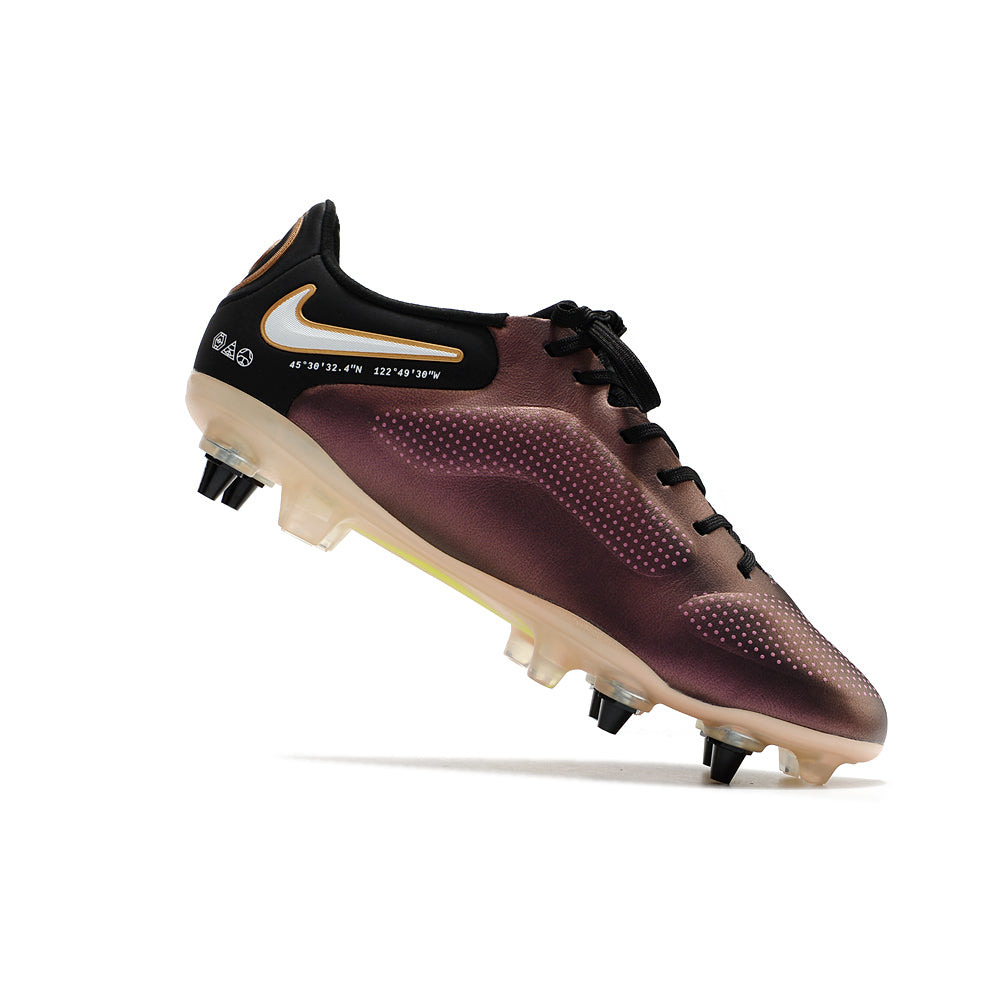 Chuteira Campo Nike Tiempo Legend 9 Elite Trava Mista Cobre 