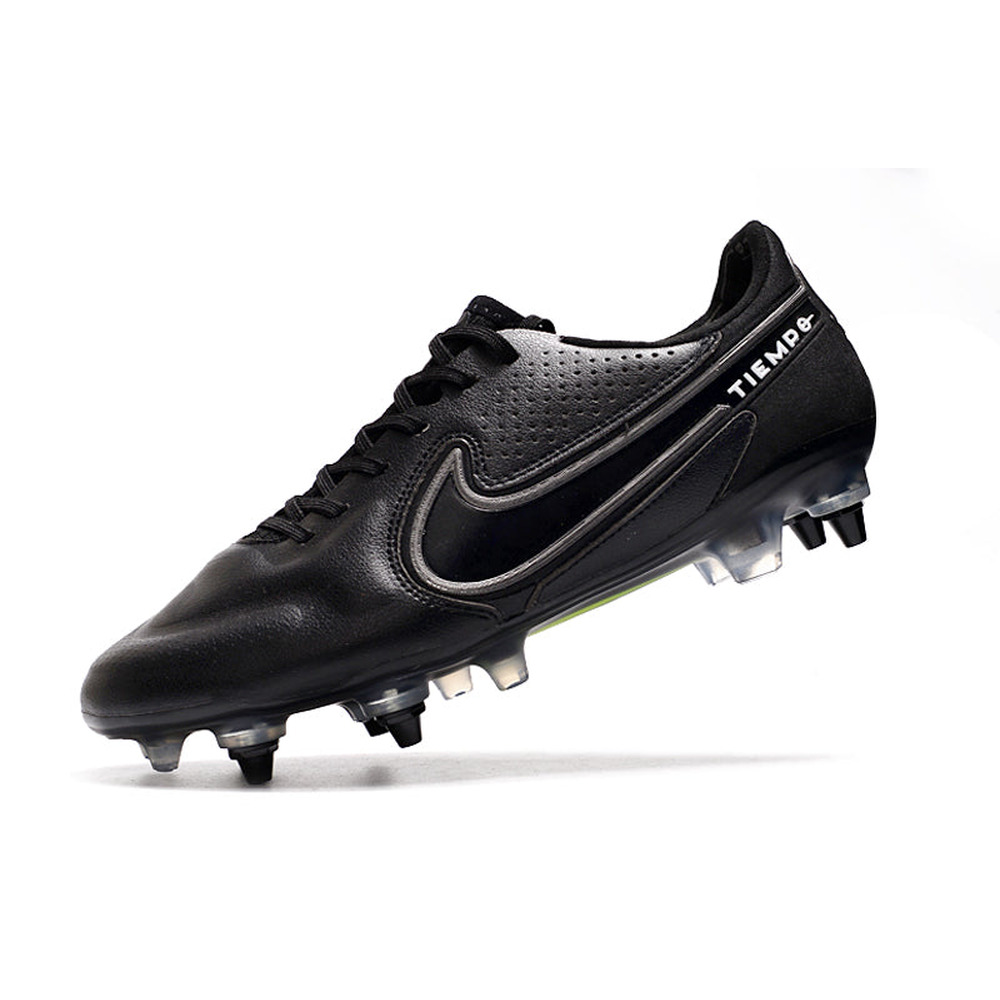 Chuteira Campo Nike Tiempo Legend 9 Elite Trava Mista Preta 