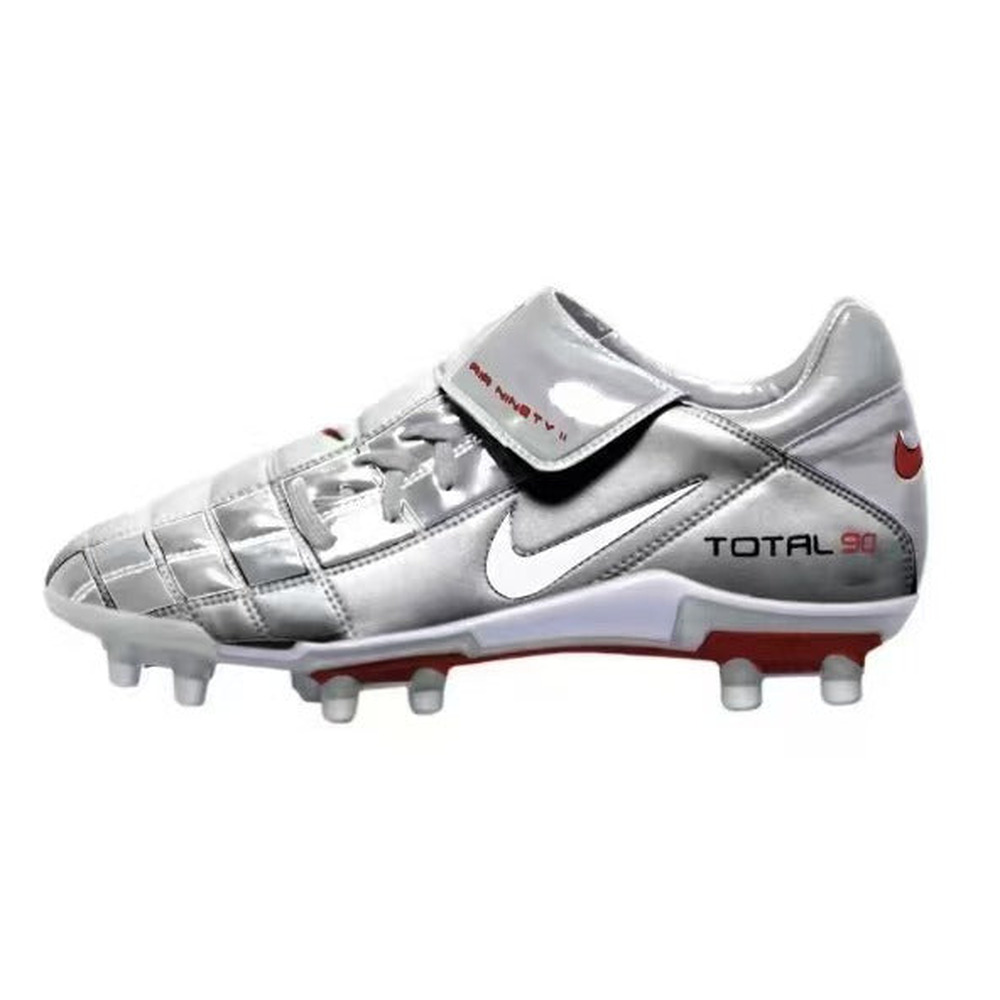 Chuteira Campo Nike Total 90 FG Prata