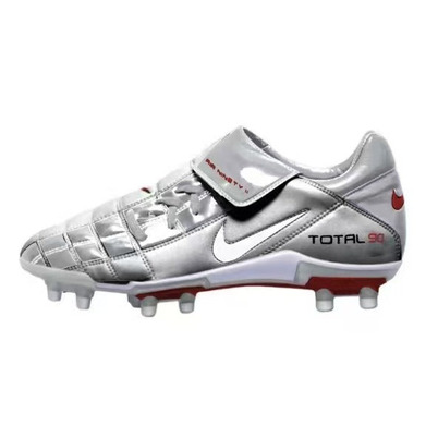 Chuteira Campo Nike Total 90 FG Prata