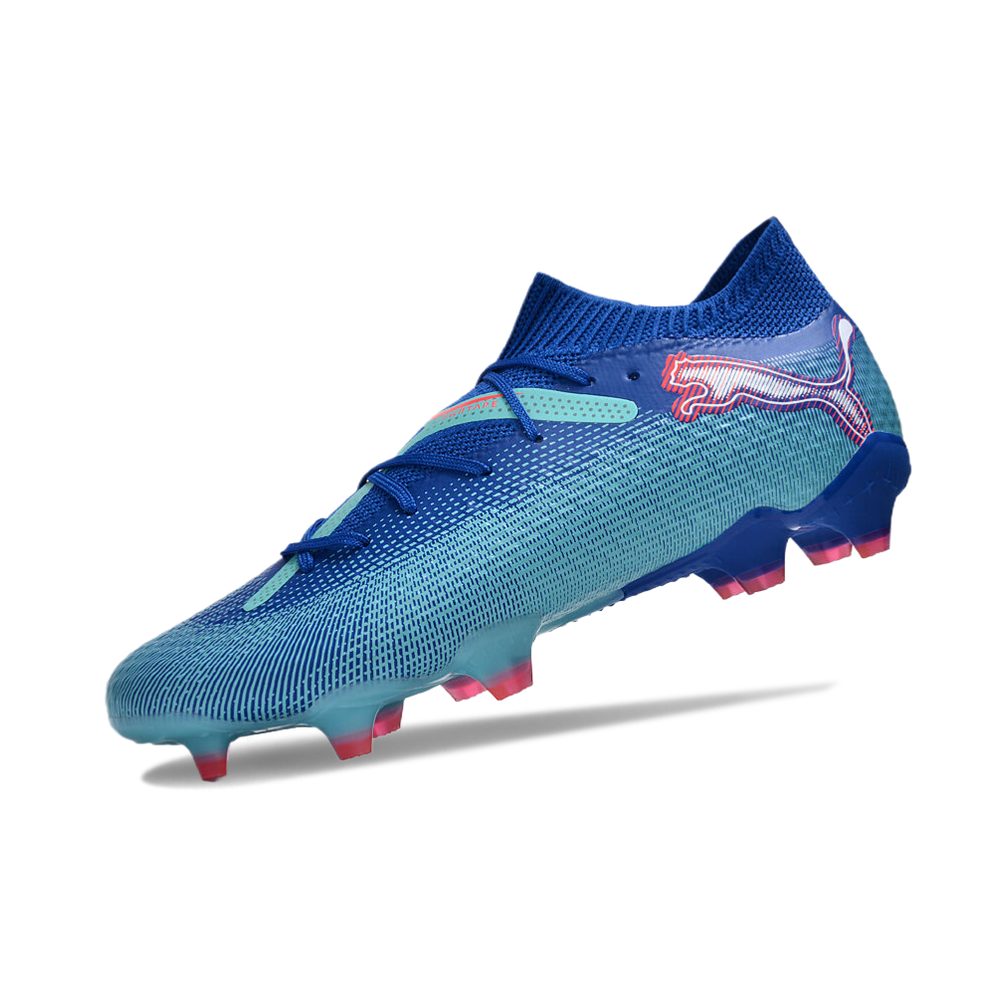 Chuteira Campo Puma Future 7 FG Azul