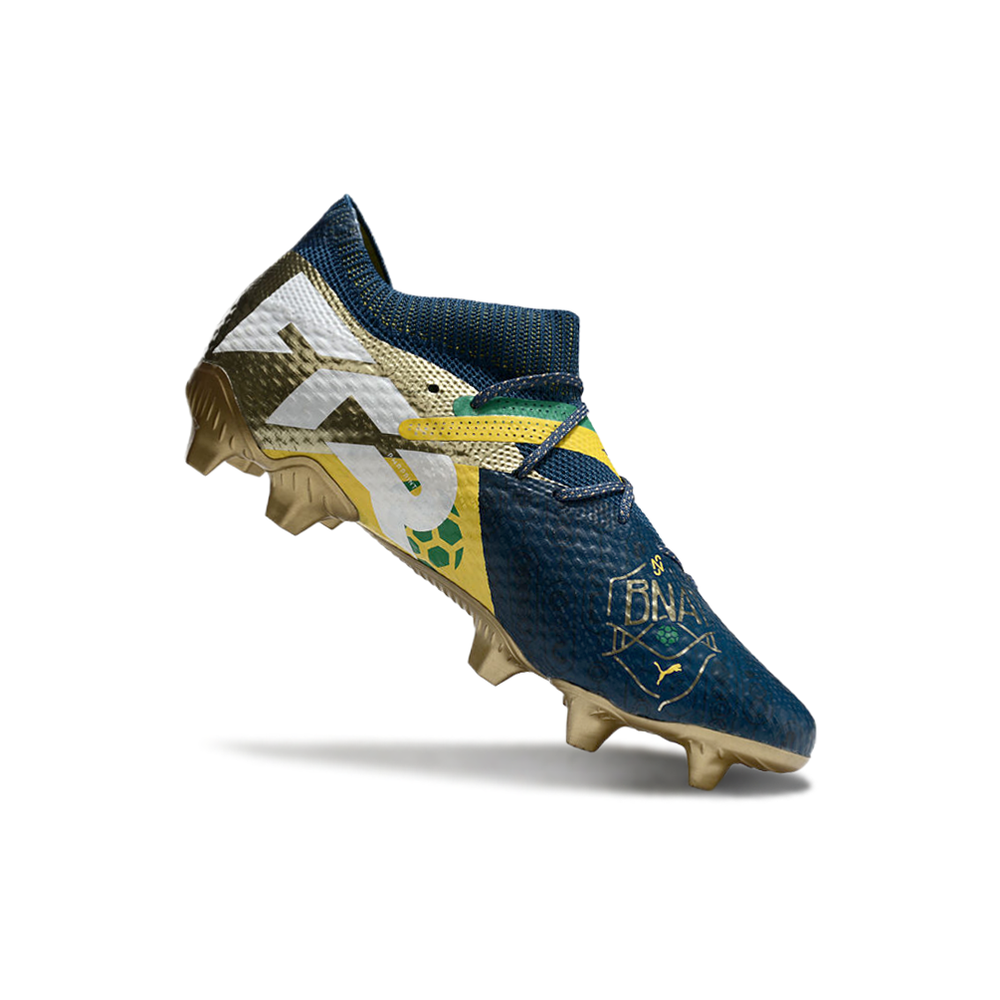 Chuteira Campo Puma Future 7 FG Azul 