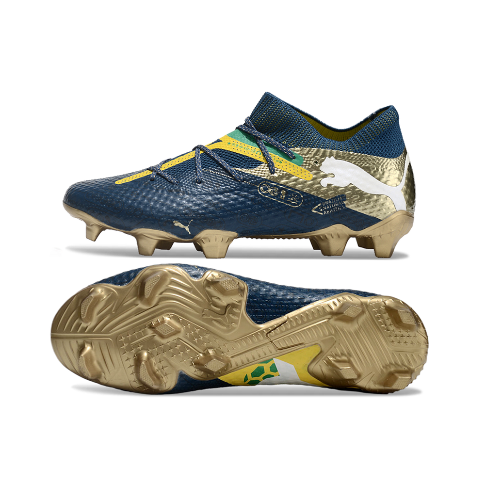 Chuteira Campo Puma Future 7 FG Azul 