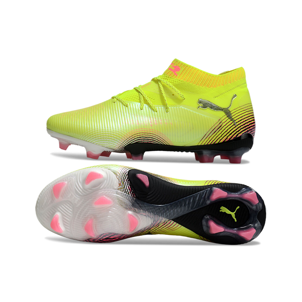 Chuteira Campo Puma Future 8 FG Amarelo
