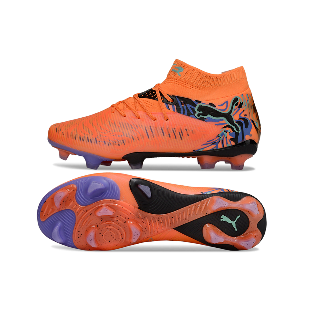 Chuteira Campo Puma Future 8 FG Laranja 
