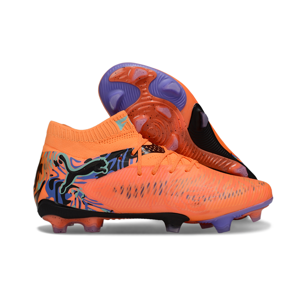 Chuteira Campo Puma Future 8 FG Laranja 