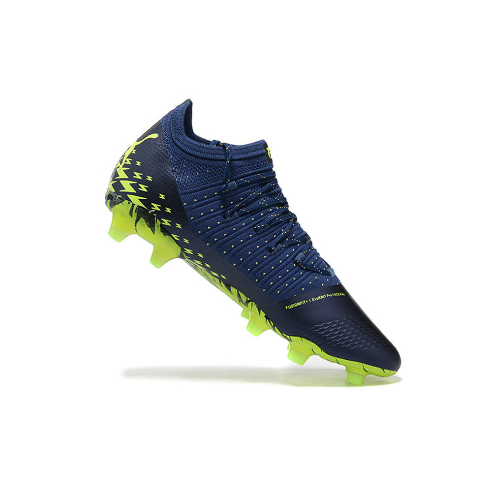 Chuteira Campo Puma Future Z 1.4 FG Azul e Verde 