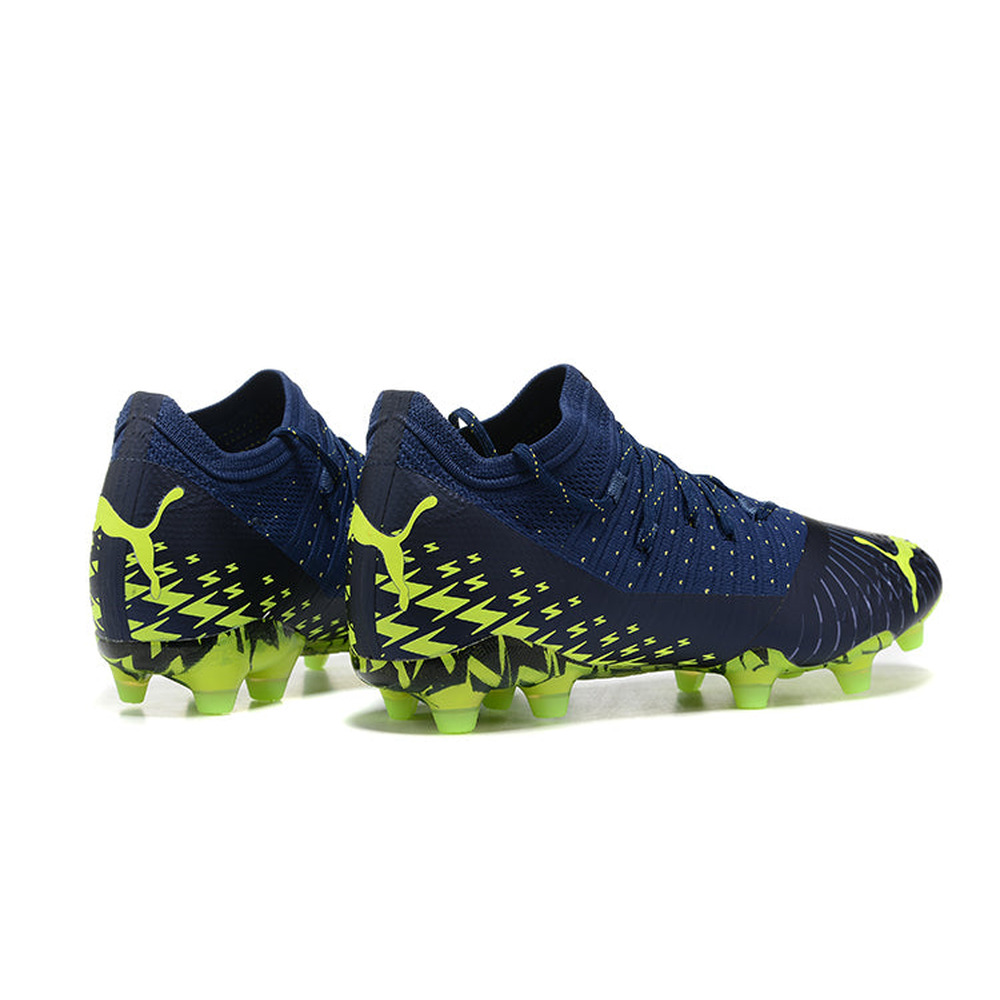 Chuteira Campo Puma Future Z 1.4 FG Azul e Verde 