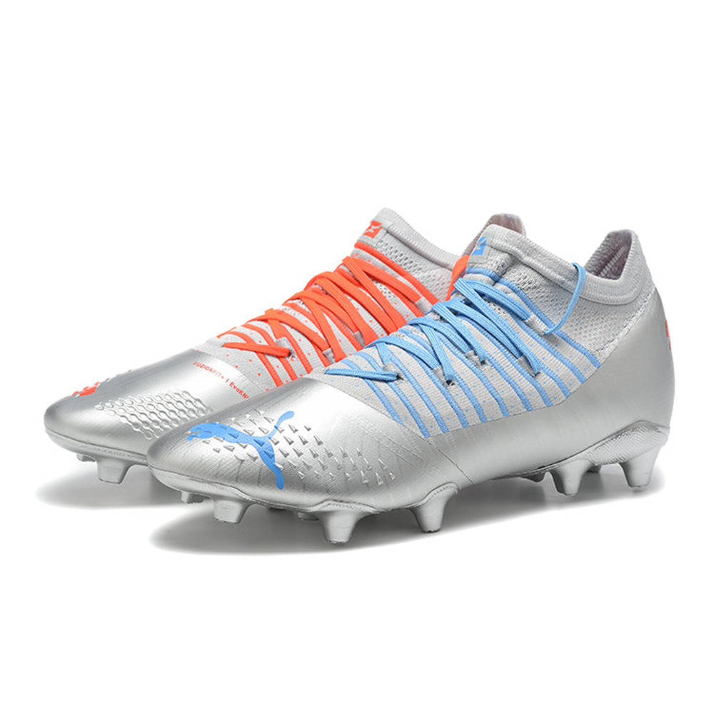 Chuteira Campo Puma Future Z 1.4 FG Prata 