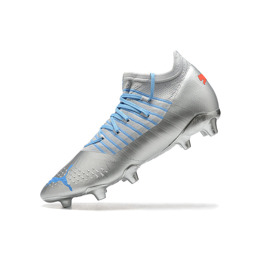 Chuteira Campo Puma Future Z 1.4 FG Prata 