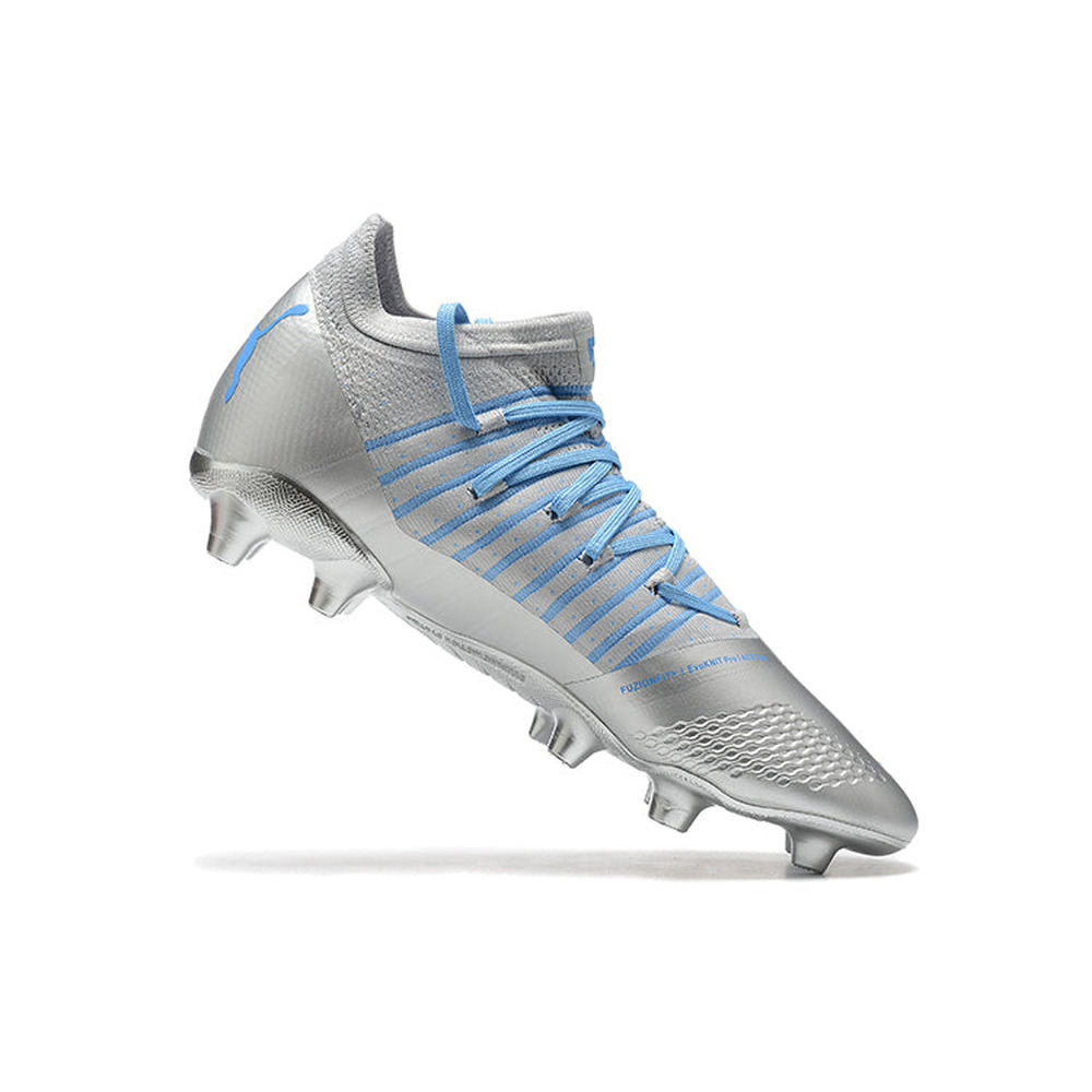 Chuteira Campo Puma Future Z 1.4 FG Prata 