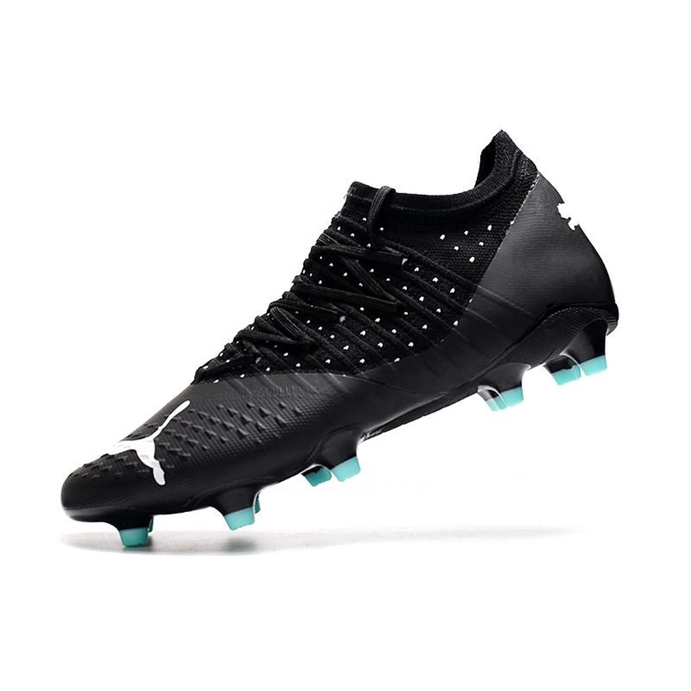 Chuteira Campo Puma Future Z 1.4 FG Preta e Azul