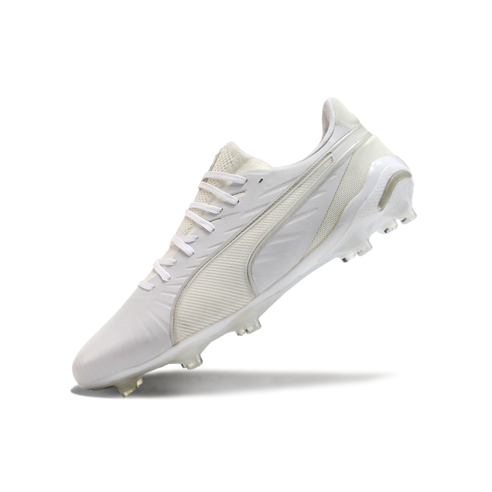 Chuteira Campo Puma King Ultimate FG Branca 