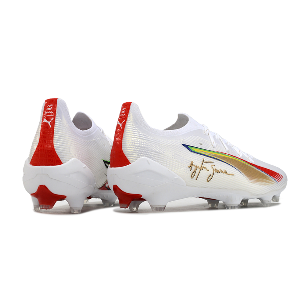 Chuteira Campo Puma Ultra 5 Ultimate FG Branca 