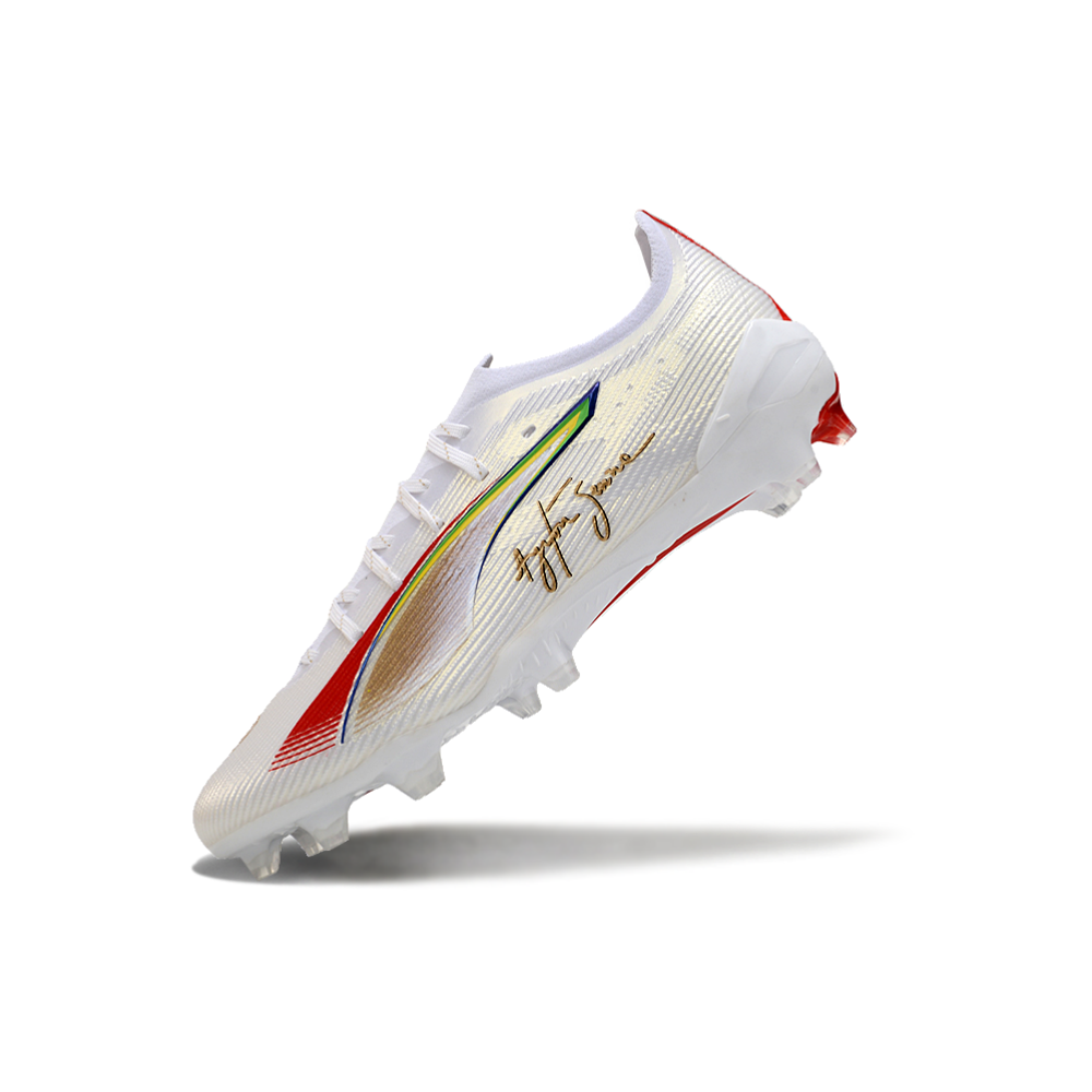 Chuteira Campo Puma Ultra 5 Ultimate FG Branca 