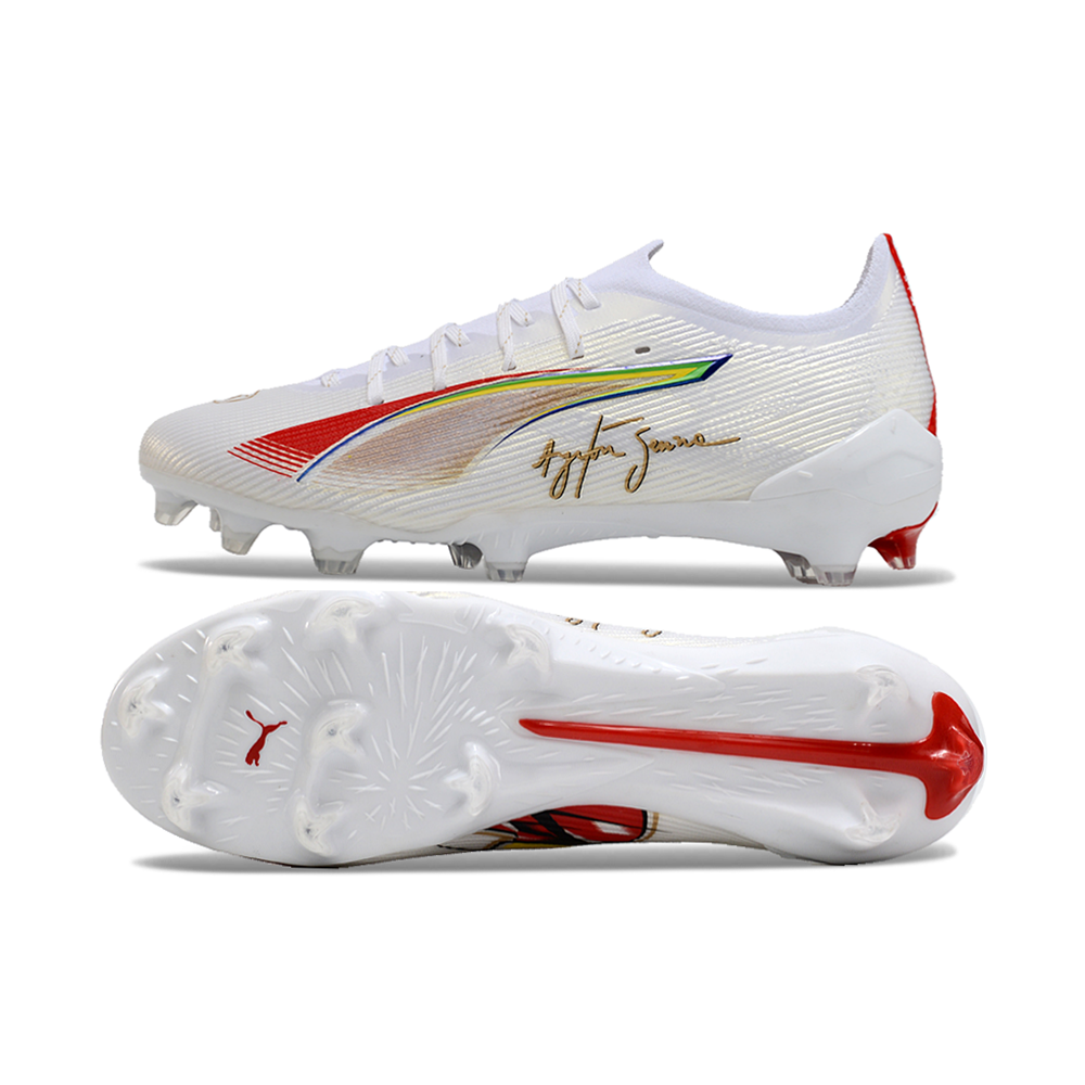 Chuteira Campo Puma Ultra 5 Ultimate FG Branca 
