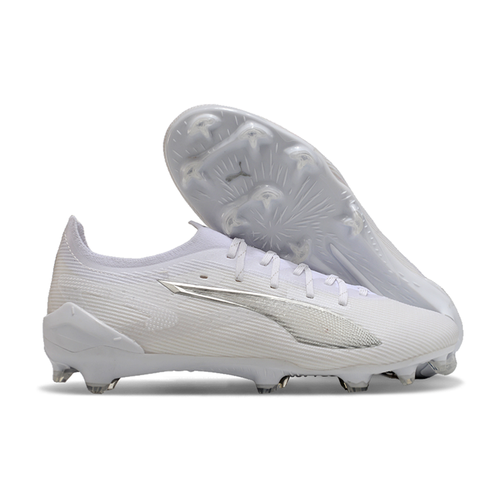 Chuteira Campo Puma Ultra 5 Ultimate FG Branca 