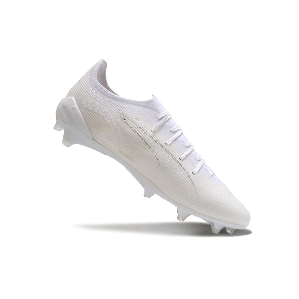 Chuteira Campo Puma Ultra 5 Ultimate FG Branca 