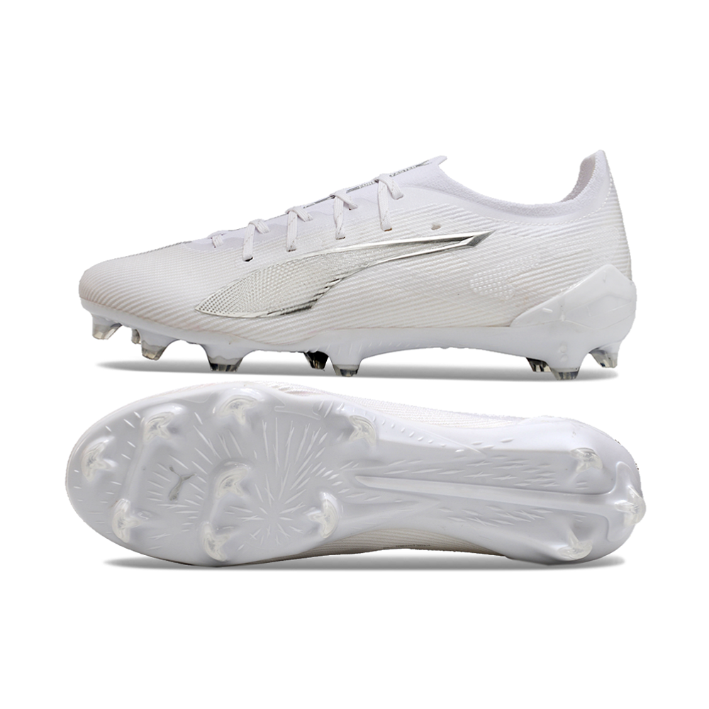 Chuteira Campo Puma Ultra 5 Ultimate FG Branca 