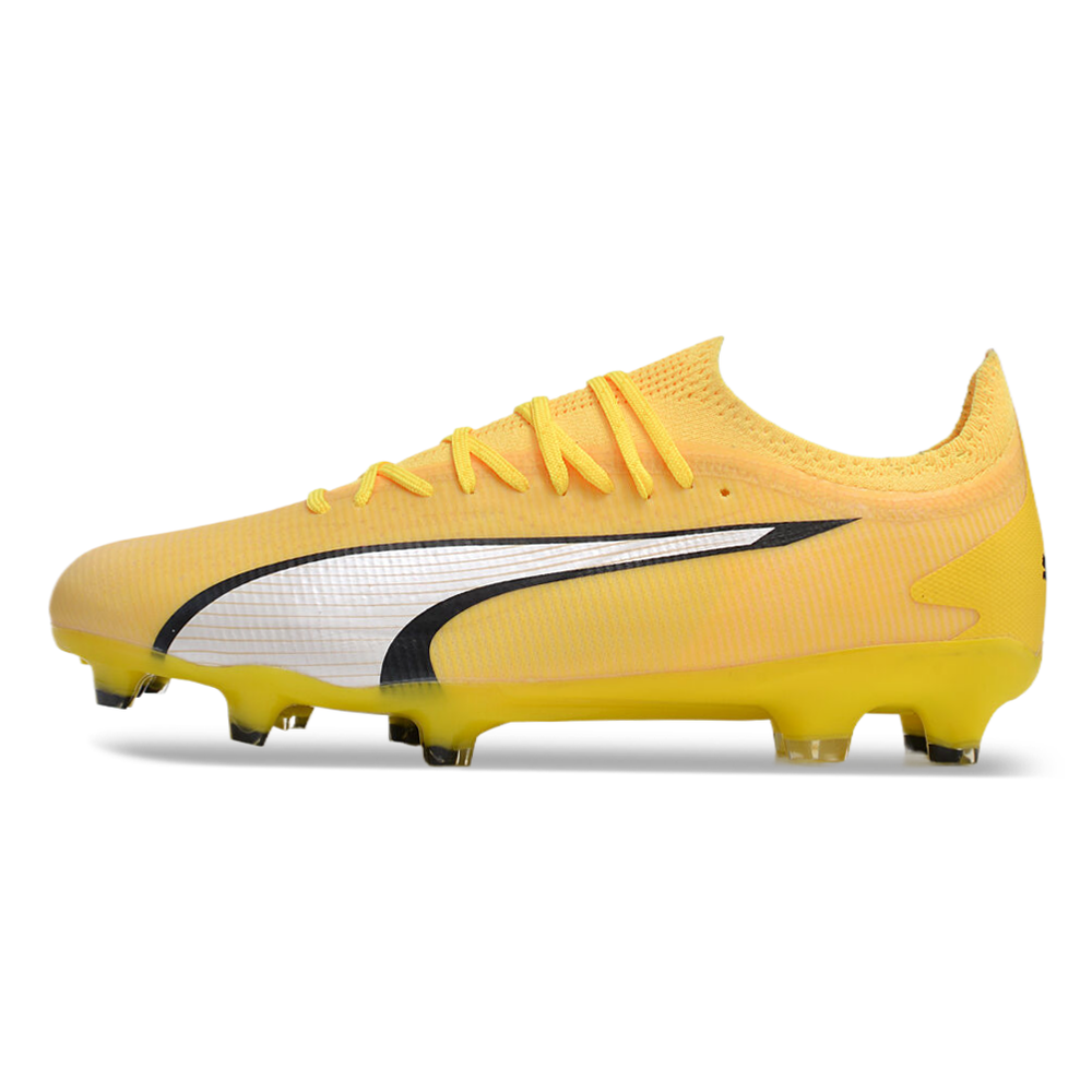 Chuteira Campo Puma Ultra Ultimate FG Amarela 