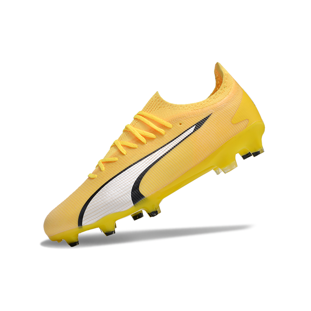 Chuteira Campo Puma Ultra Ultimate FG Amarela 