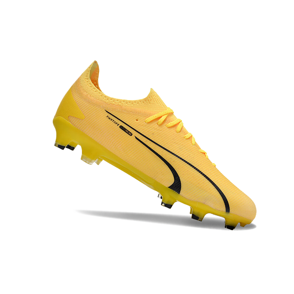 Chuteira Campo Puma Ultra Ultimate FG Amarela 