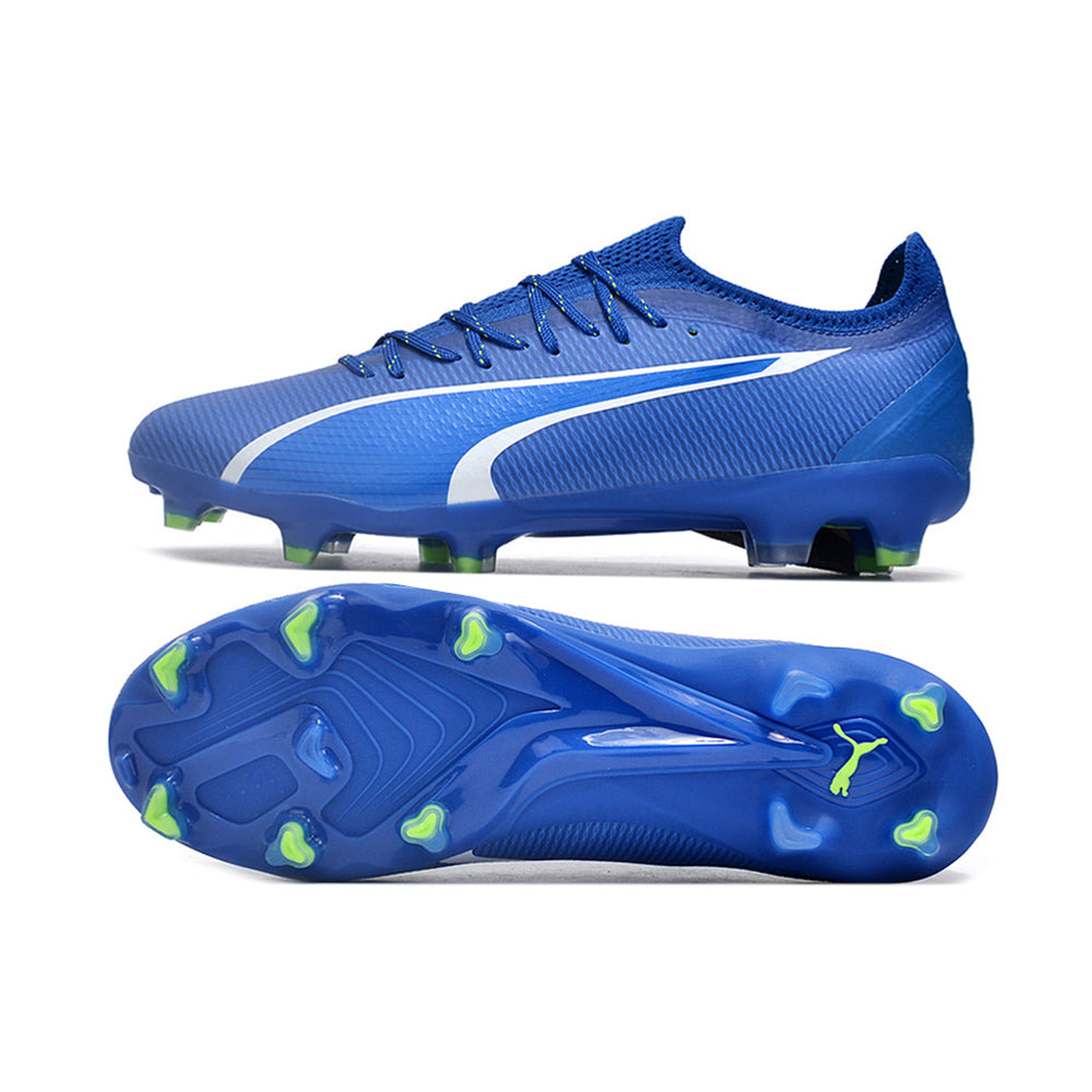 Chuteira Campo Puma Ultra Ultimate FG Azul 