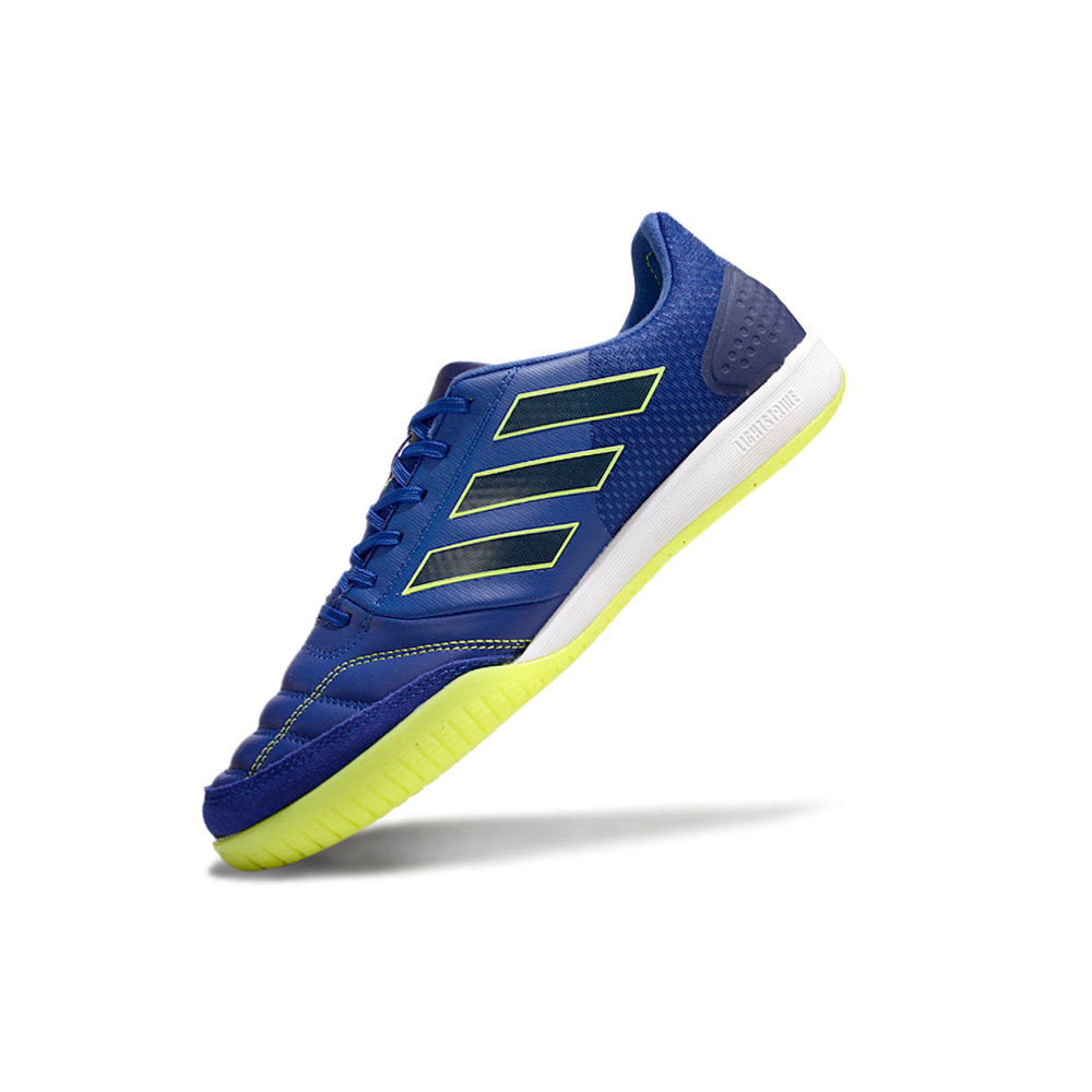Chuteira Futsal Adidas Competition Top IC Azul e Verde