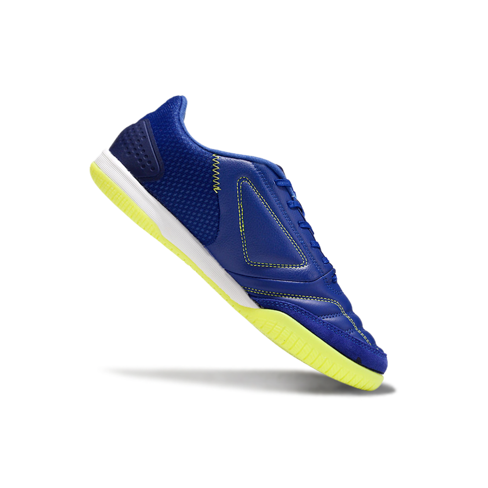 Chuteira Futsal Adidas Competition Top IC Azul e Verde