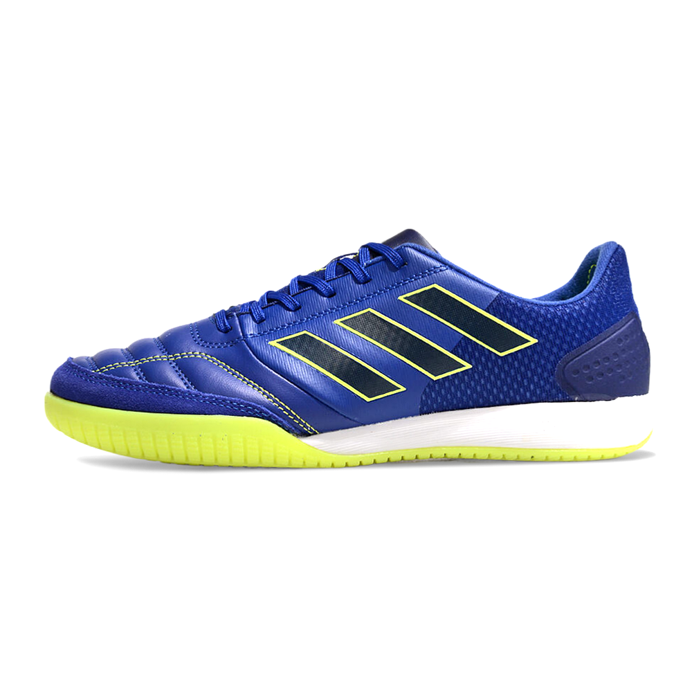 Chuteira Futsal Adidas Competition Top IC Azul e Verde