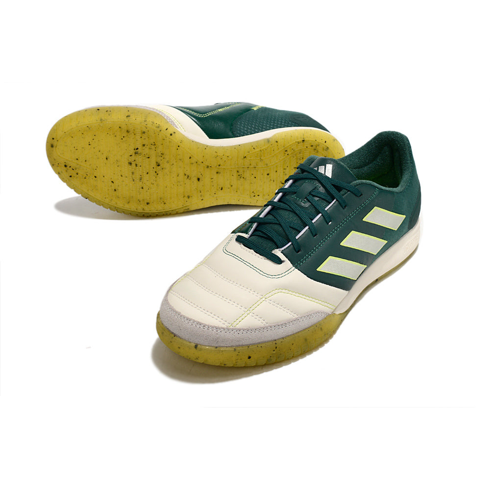 Chuteira Futsal Adidas Competition Top IC Branca e Verde